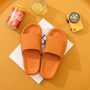 2021 Womens Eva Soft Sole Slide Sandals Thick Platform Summer Slippers For Home Men Lady Indoor